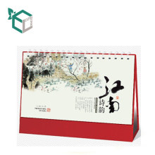 Hgh Quality Chinese Art Paper Traditional Style Calendario chino tabla de la oficina calendario perpetuo